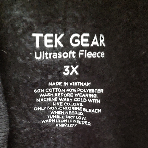 Tek Gear Black Relaxed Fit Sweater - Picture 3 of 3